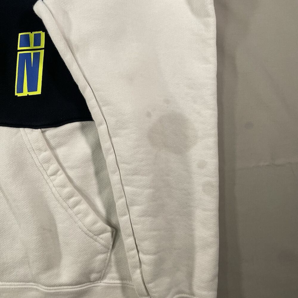 Y2K Air Jordan Jumpman DNA Nascar Pullover Hoodie Unisex S Carolina Blue White - Picture 8 of 14